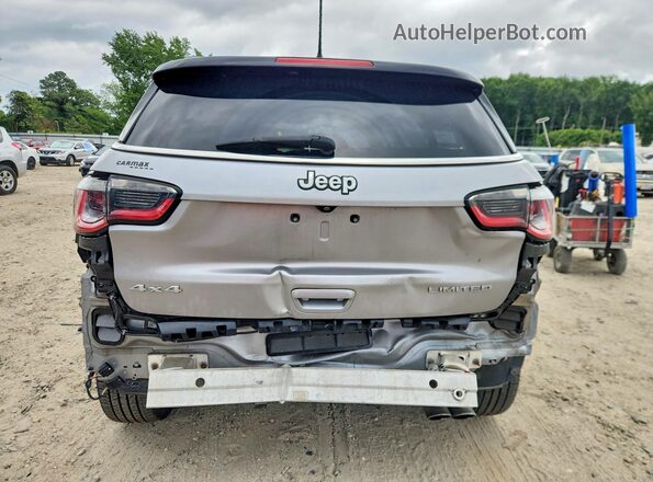 3C4NJDCB1JT100734 2018 JEEP COMPASS Silver Vista trasera