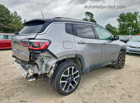 3C4NJDCB1JT100734 2018 JEEP COMPASS Silver Trasero derecho