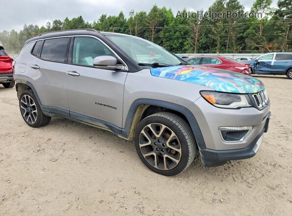 3C4NJDCB1JT100734 2018 JEEP COMPASS Silver Delantero derecho