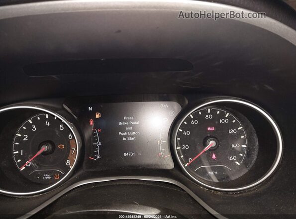 3C4NJDCB1JT108123 2018 JEEP COMPASS Black Вид задніх сидінь