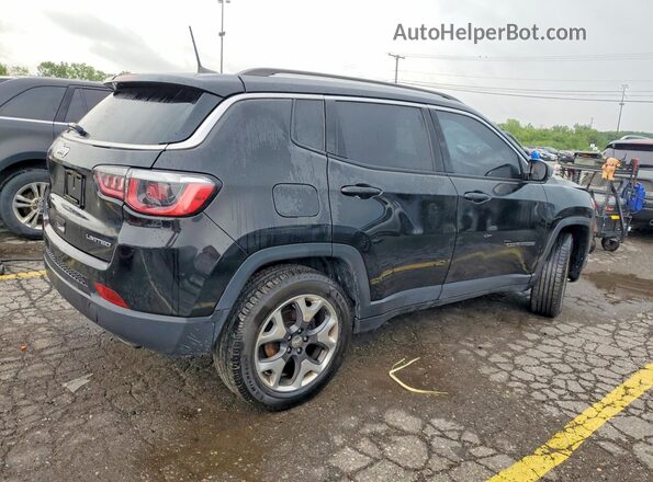 3C4NJDCB1JT222851 2018 JEEP COMPASS Black Задня права чверть