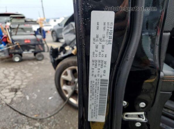 3C4NJDCB1JT222851 2018 JEEP COMPASS Black Вид наклейки з VIN-кодом