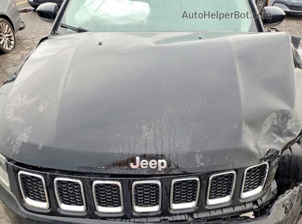 3C4NJDCB1JT222851 2018 JEEP COMPASS Black Вид підкапотного простору
