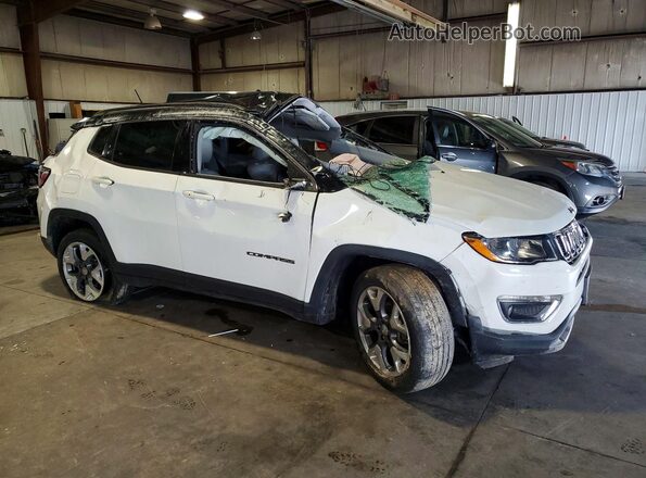 3C4NJDCB1JT231680 2018 JEEP COMPASS Белый Передняя правая четверть