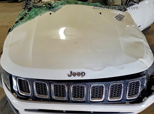 3C4NJDCB1JT231680 2018 JEEP COMPASS Белый Вид подкапотного пространства