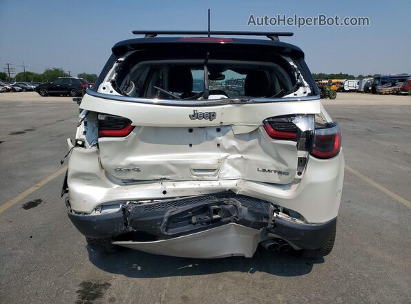 3C4NJDCB1JT258863 2018 JEEP COMPASS White Вид ззаду