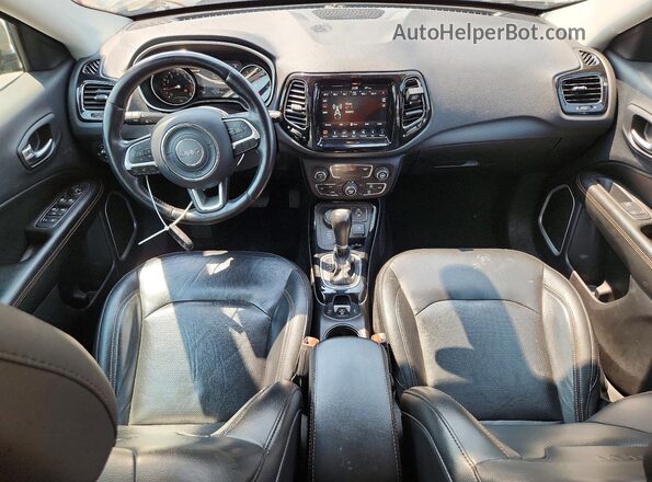 3C4NJDCB1KT673053 2019 JEEP COMPASS Gray წინა პანელის ხედი