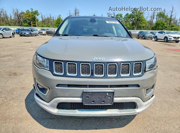 3C4NJDCB1KT673053 2019 JEEP COMPASS Gray წინა ხედი