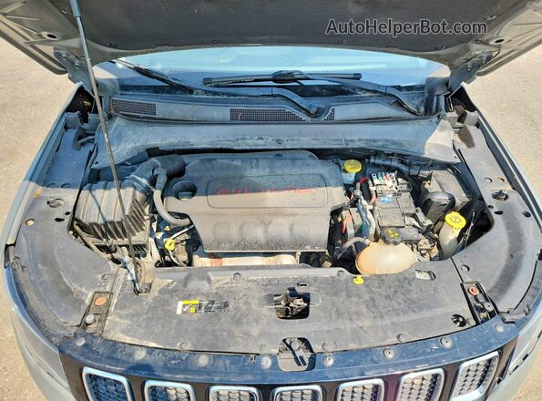 3C4NJDCB1KT673053 2019 JEEP COMPASS Gray ძრავის განყოფილების ხედი