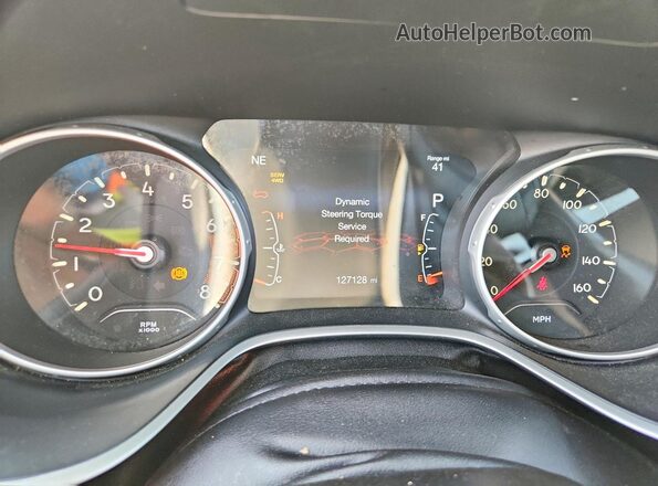 3C4NJDCB1KT673053 2019 JEEP COMPASS Gray ხელსაწყოთა პანელის ხედი