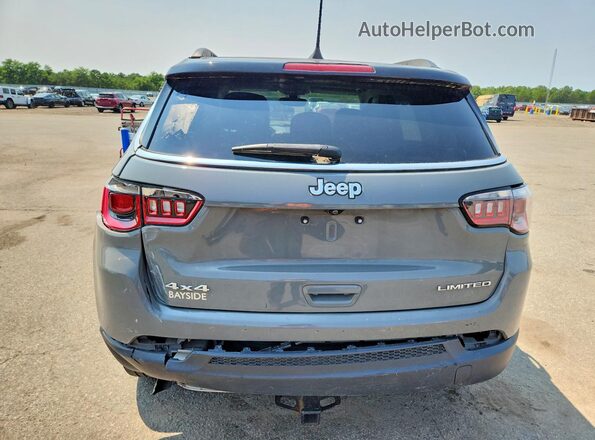 3C4NJDCB1KT673053 2019 JEEP COMPASS Gray უკანა ხედი