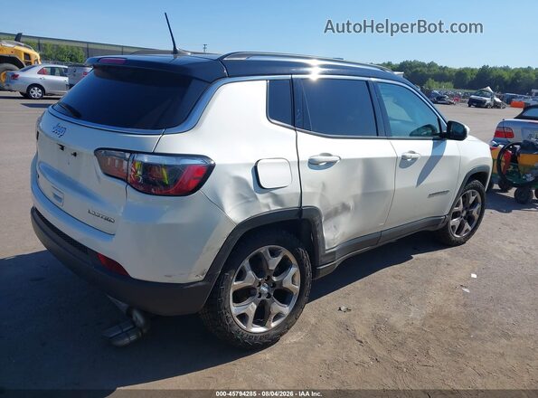 3C4NJDCB1KT690225 2019 JEEP COMPASS White Trasero derecho