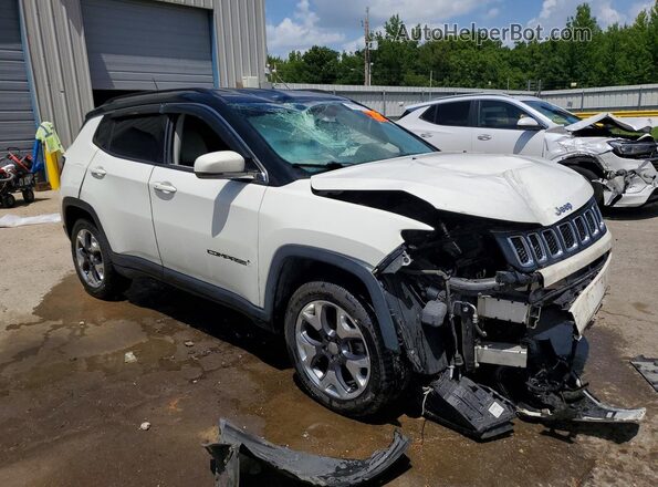 3C4NJDCB1LT151458 2020 JEEP COMPASS White Przód prawy