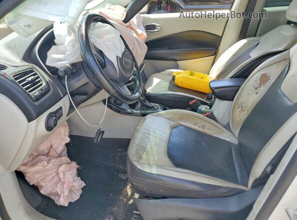 3C4NJDCB1LT151458 2020 JEEP COMPASS White Widok wnętrza z przodu