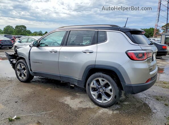 3C4NJDCB1LT196674 2020 JEEP COMPASS Silver Trasero izquierdo