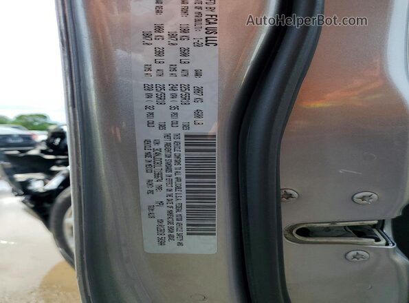 3C4NJDCB1LT196674 2020 JEEP COMPASS Silver Vista de la etiqueta del VIN