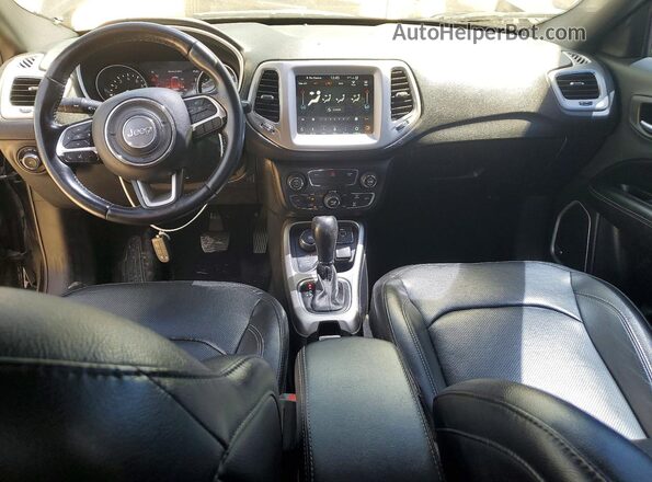3C4NJDCB1LT223694 2020 JEEP COMPASS Black Dashboard view