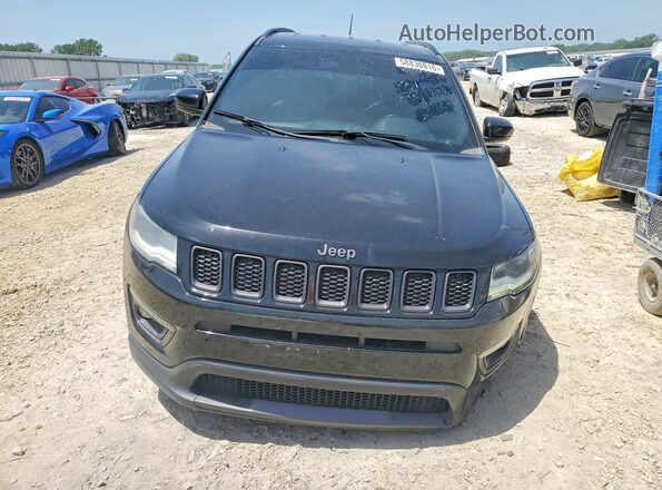 3C4NJDCB1LT223694 2020 JEEP COMPASS Black Front view