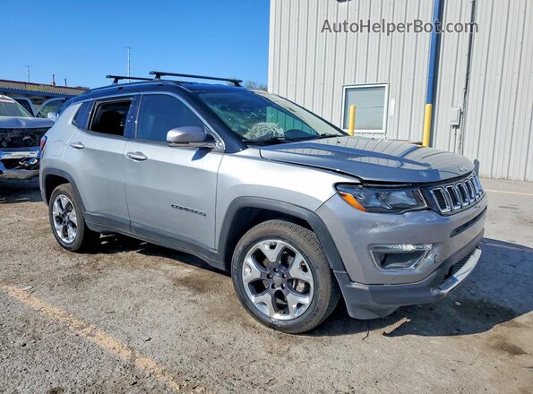 3C4NJDCB1MT550520 2021 JEEP COMPASS Серебряный Передняя правая четверть
