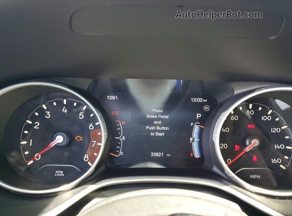 3C4NJDCB1MT550520 2021 JEEP COMPASS Серебряный Вид щитка приборов