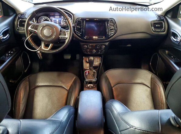 3C4NJDCB1MT593397 2021 JEEP COMPASS Black Dashboard view