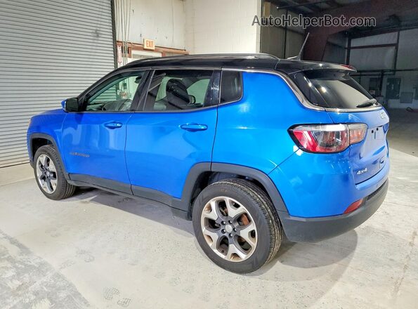 3C4NJDCB1MT600140 2021 JEEP COMPASS Blue Հետևի ձախ