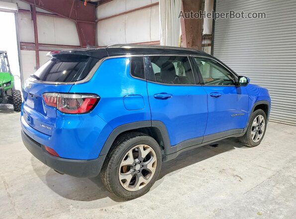 3C4NJDCB1MT600140 2021 JEEP COMPASS Blue Հետևի աջ
