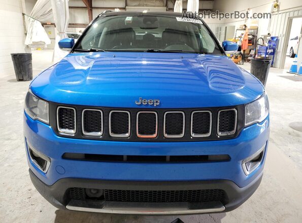 3C4NJDCB1MT600140 2021 JEEP COMPASS Blue 