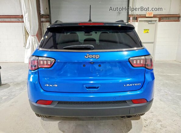 3C4NJDCB1MT600140 2021 JEEP COMPASS Blue Հետևի տեսք