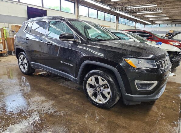 3C4NJDCB1MT603815 2021 JEEP COMPASS Black Передня права чверть