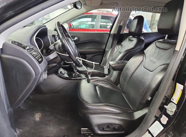 3C4NJDCB1MT603815 2021 JEEP COMPASS Black Вид салону спереду