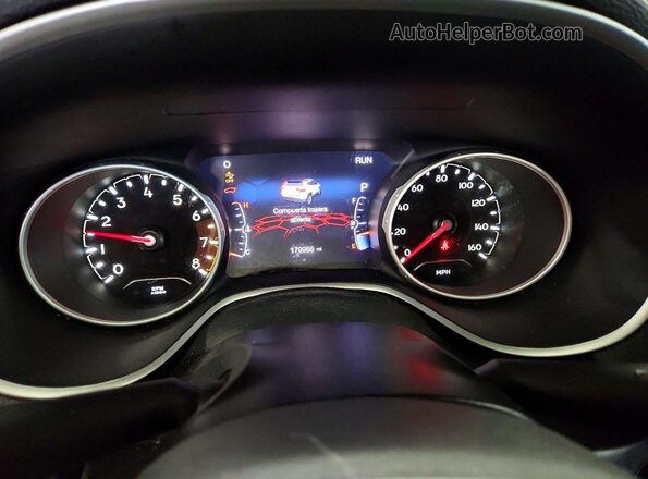 3C4NJDCB1MT603815 2021 JEEP COMPASS Black Вид щитка приладів