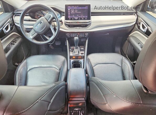3C4NJDCB1NT186343 2022 JEEP COMPASS Белый Вид панели приборов