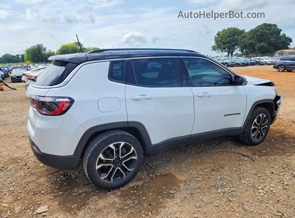 3C4NJDCB1NT186343 2022 JEEP COMPASS Белый Задняя правая четверть