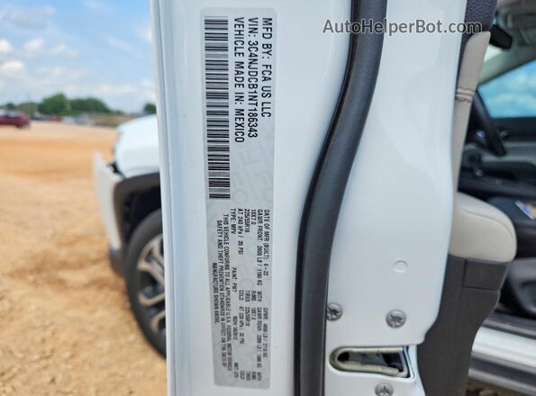 3C4NJDCB1NT186343 2022 JEEP COMPASS Белый Вид наклейки с VIN-кодом