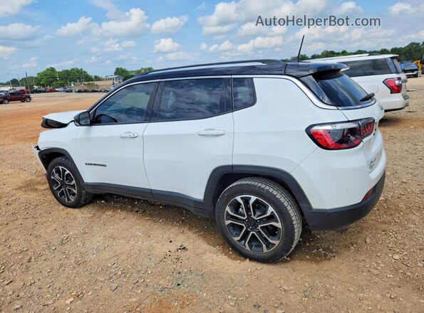 3C4NJDCB1NT186343 2022 JEEP COMPASS Белый Задняя левая четверть
