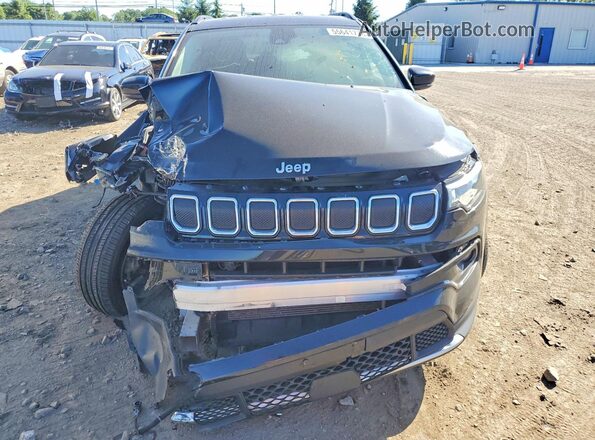 3C4NJDCB1NT227361 2022 JEEP COMPASS Black წინა ხედი