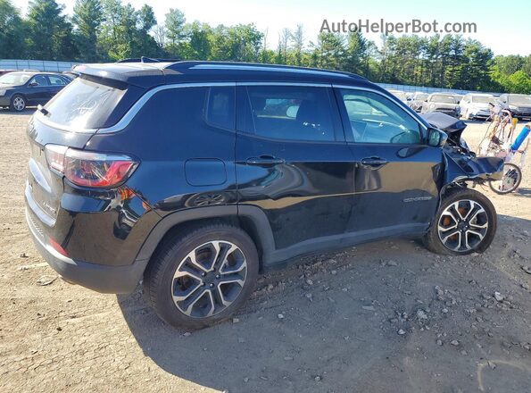 3C4NJDCB1NT227361 2022 JEEP COMPASS Black უკანა მარჯვენა