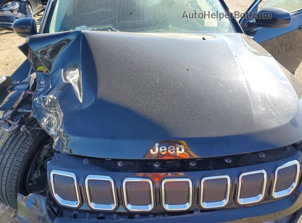 3C4NJDCB1NT227361 2022 JEEP COMPASS Black ძრავის განყოფილების ხედი