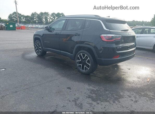 3C4NJDCB2HT624372 2017 JEEP NEW COMPASS Black Trasero izquierdo
