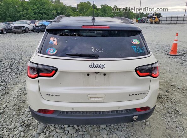 3C4NJDCB2JT134357 2018 JEEP COMPASS White Вид ззаду