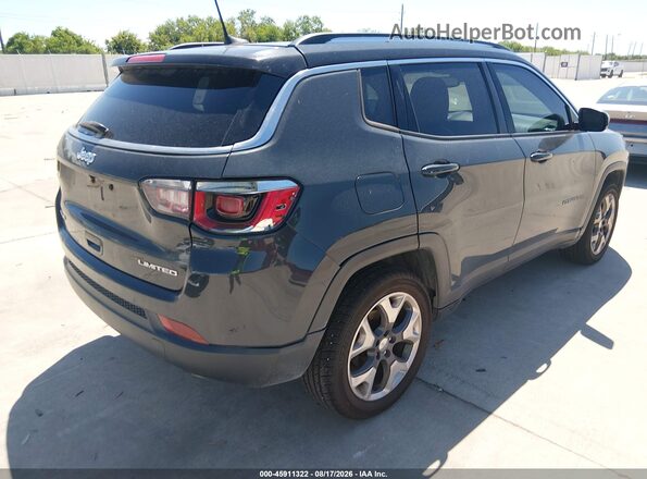 3C4NJDCB2JT136352 2018 JEEP COMPASS Серый Задняя правая четверть