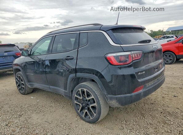 3C4NJDCB2JT258872 2018 JEEP COMPASS Black Հետևի ձախ