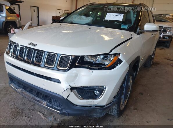 3C4NJDCB2JT329004 2018 JEEP COMPASS White Դիմացի տեսք