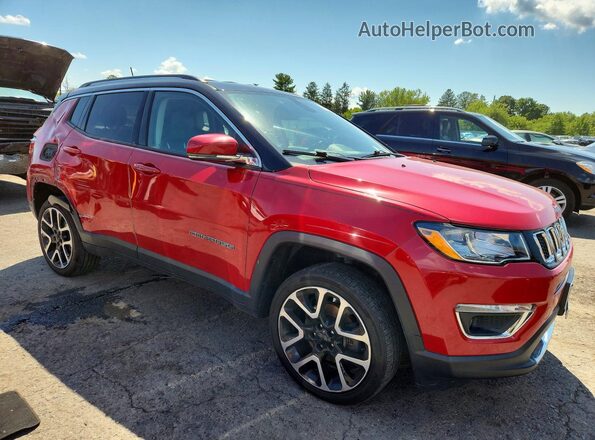 3C4NJDCB2JT470848 2018 JEEP COMPASS Red Delantero derecho