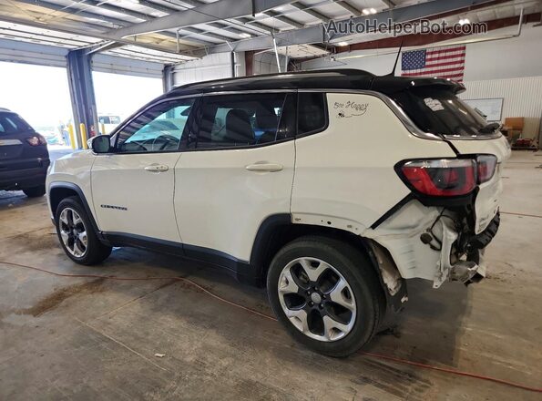 3C4NJDCB2KT653894 2019 JEEP COMPASS White Trasero izquierdo