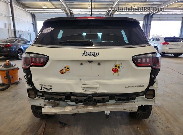 3C4NJDCB2KT653894 2019 JEEP COMPASS White Vista trasera