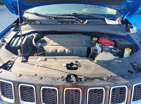 3C4NJDCB2KT664068 2019 JEEP COMPASS Blue Շարժիչի բաժամունքի տեսք