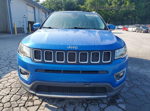 3C4NJDCB2KT664068 2019 JEEP COMPASS Blue Դիմացի տեսք