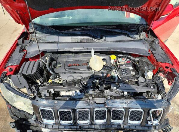 3C4NJDCB2KT800876 2019 JEEP COMPASS Red Շարժիչի բաժամունքի տեսք